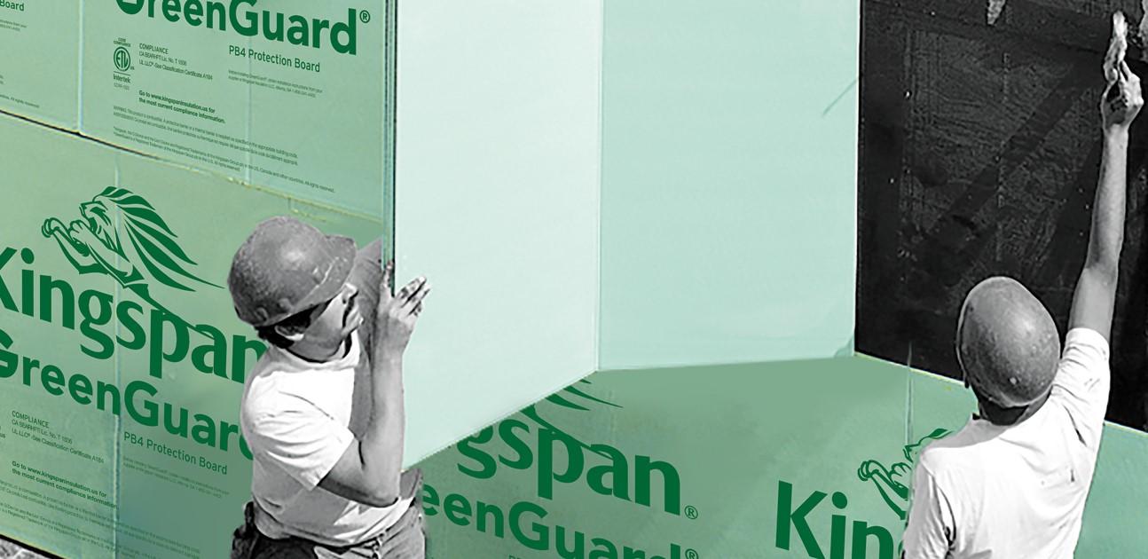 Green Guard PB4 Waterproofing Protection Board 200SF Bundle Sunshine